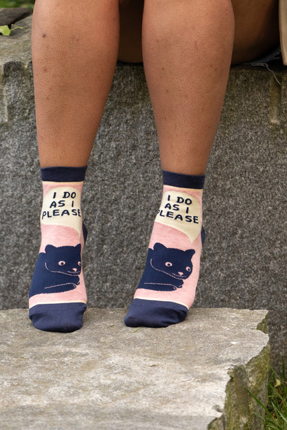 SW646 I Do As I Please Ankle Socks