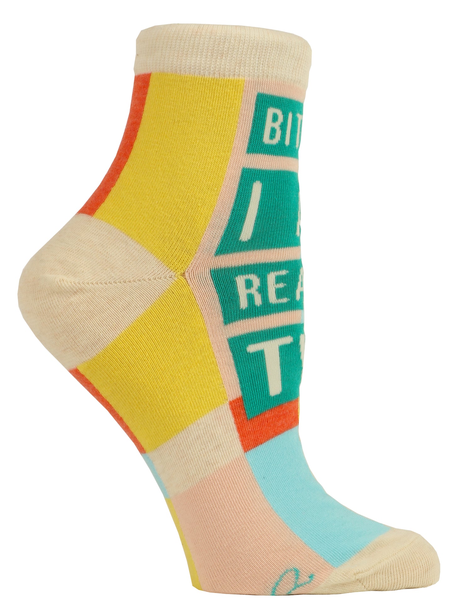 SW663 I Am Reality TV Ankle Socks