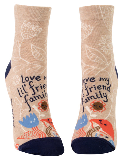 SW665 Lil' Friend Family Ankle Socks