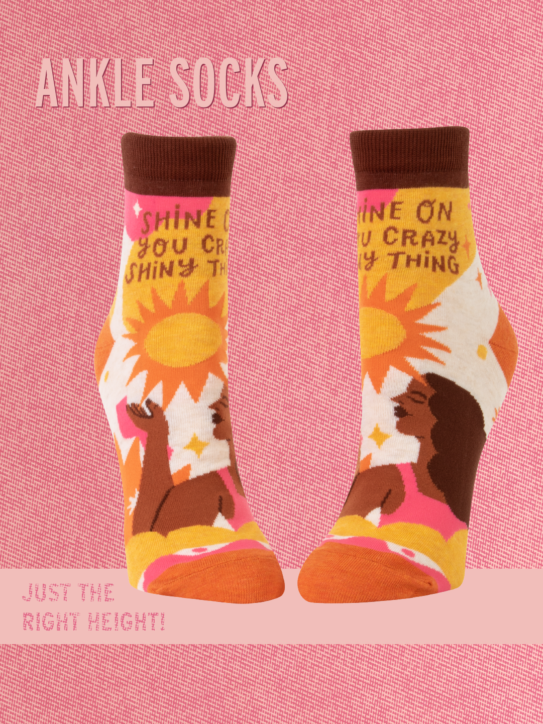 SW668 Shine On Ankle Socks