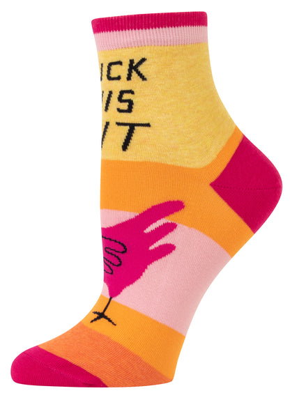SW673 Cluck This Shit Ankle Socks