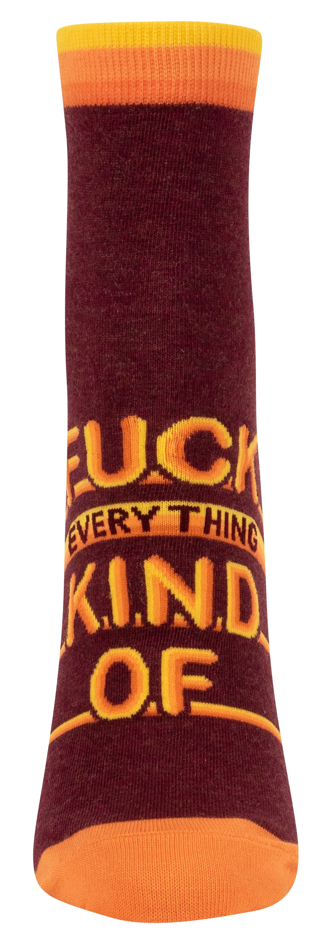 SW674 Fuck Everything Ankle Socks - new!