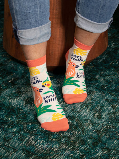 SW676 Talk Some Shit Ankle Socks - new!