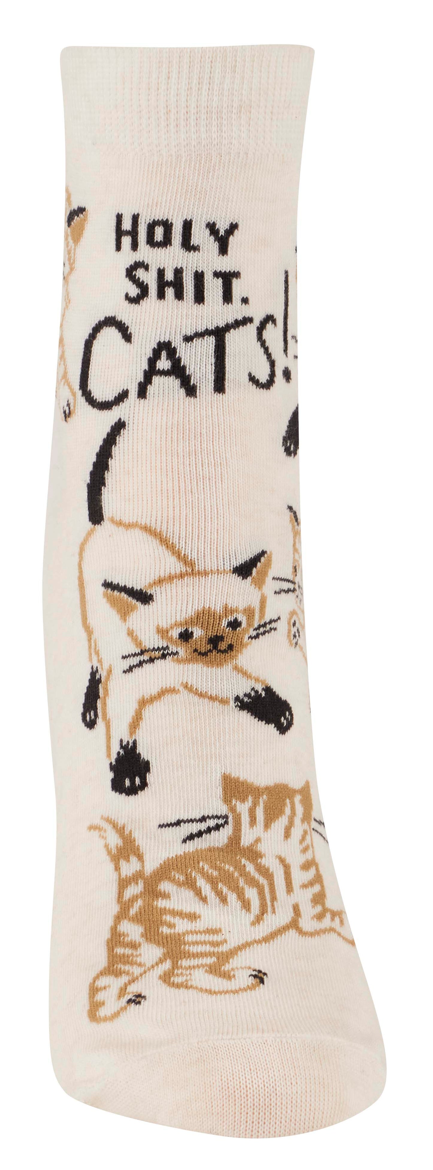 SW681 Holy Shit. Cats! Ankle Socks - NEW!