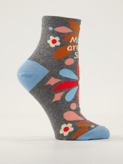 Moms Are The Shit Ankle Socks by Blue Q – image 4