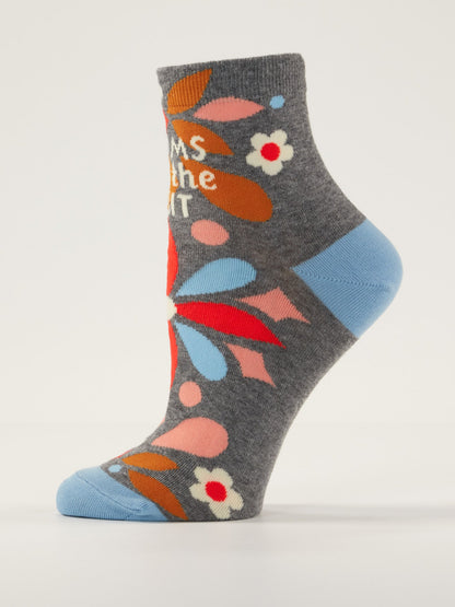 Moms Are The Shit Ankle Socks by Blue Q – image 2