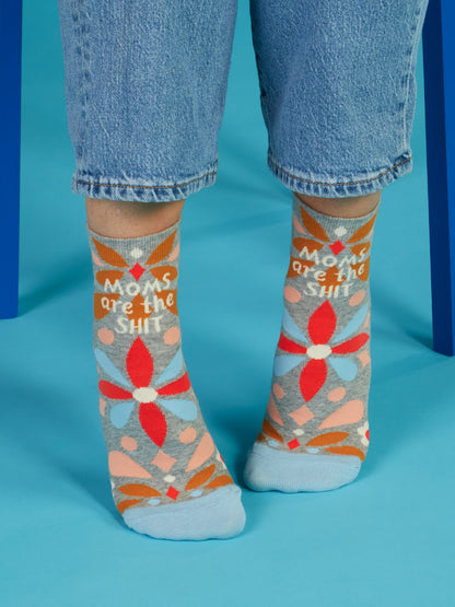 Moms Are The Shit Ankle Socks by Blue Q – image 5