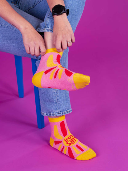 Hot Shit Ankle Socks by Blue Q – image 7