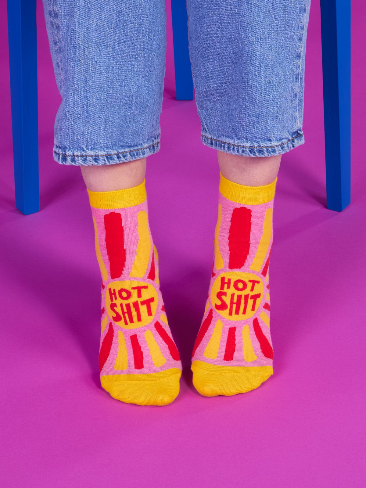 Hot Shit Ankle Socks by Blue Q – image 8