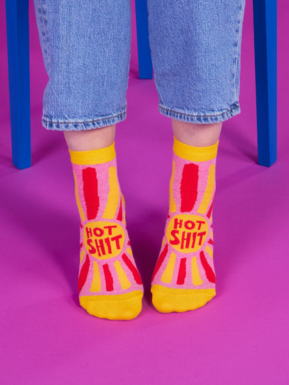 Hot Shit Ankle Socks by Blue Q – image 8