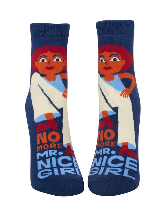 SW687 Mr. Nice Girl Ankle Socks