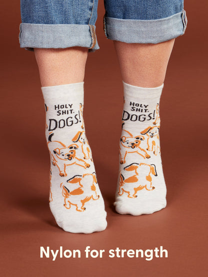 Holy Shit. Dogs! Ankle Socks by Blue Q – image 8