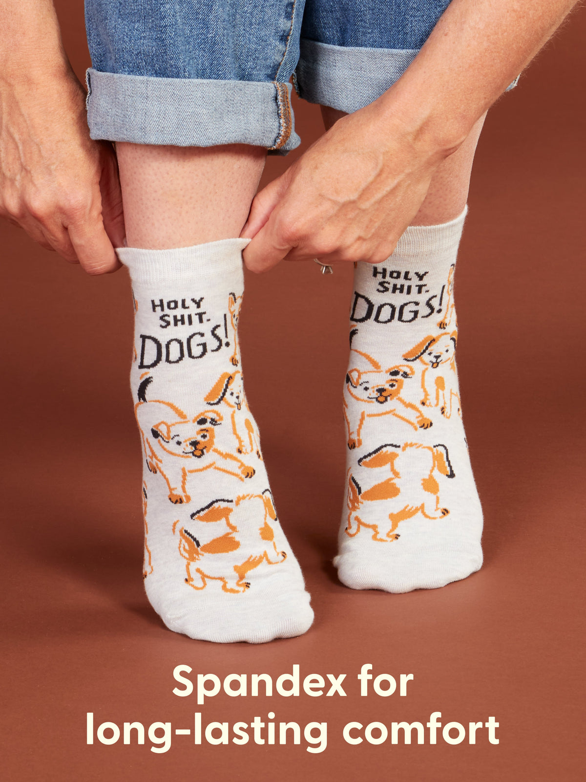 Holy Shit. Dogs! Ankle Socks by Blue Q – image 9