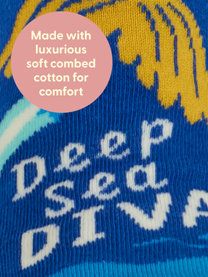 Deep Sea Diva Ankle Socks by Blue Q – image 6