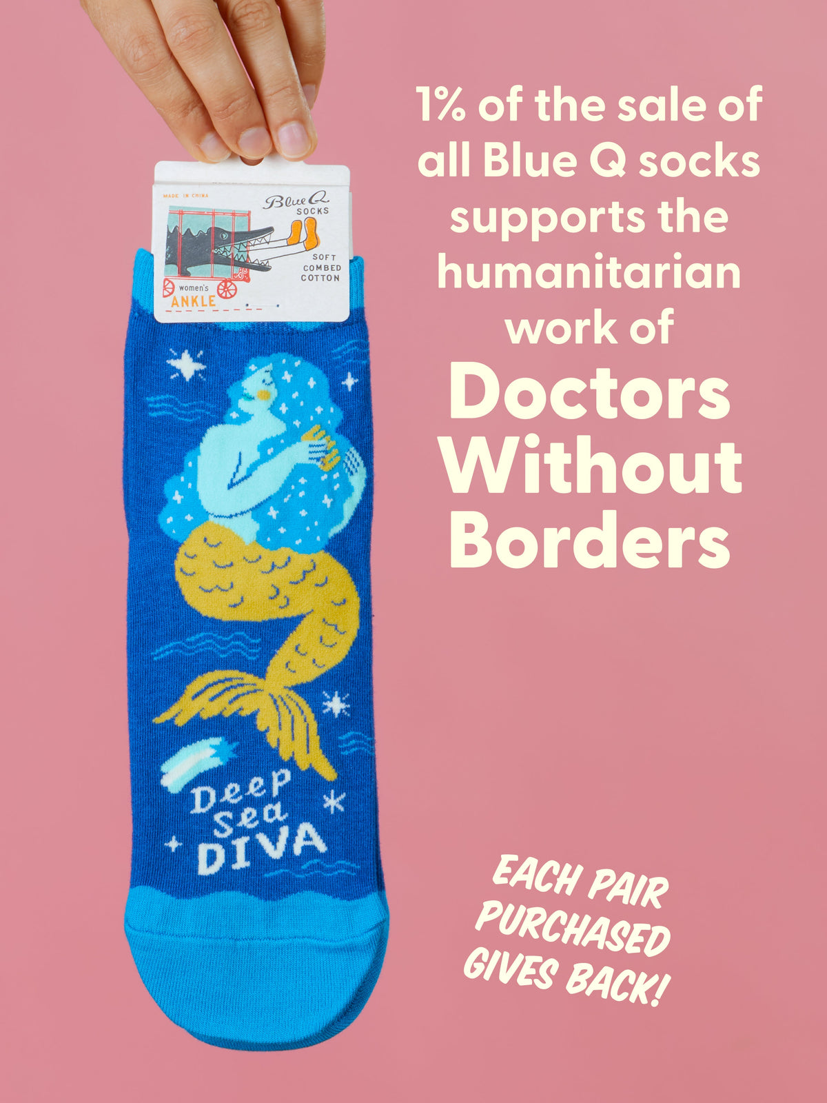 Deep Sea Diva Ankle Socks by Blue Q – image 10