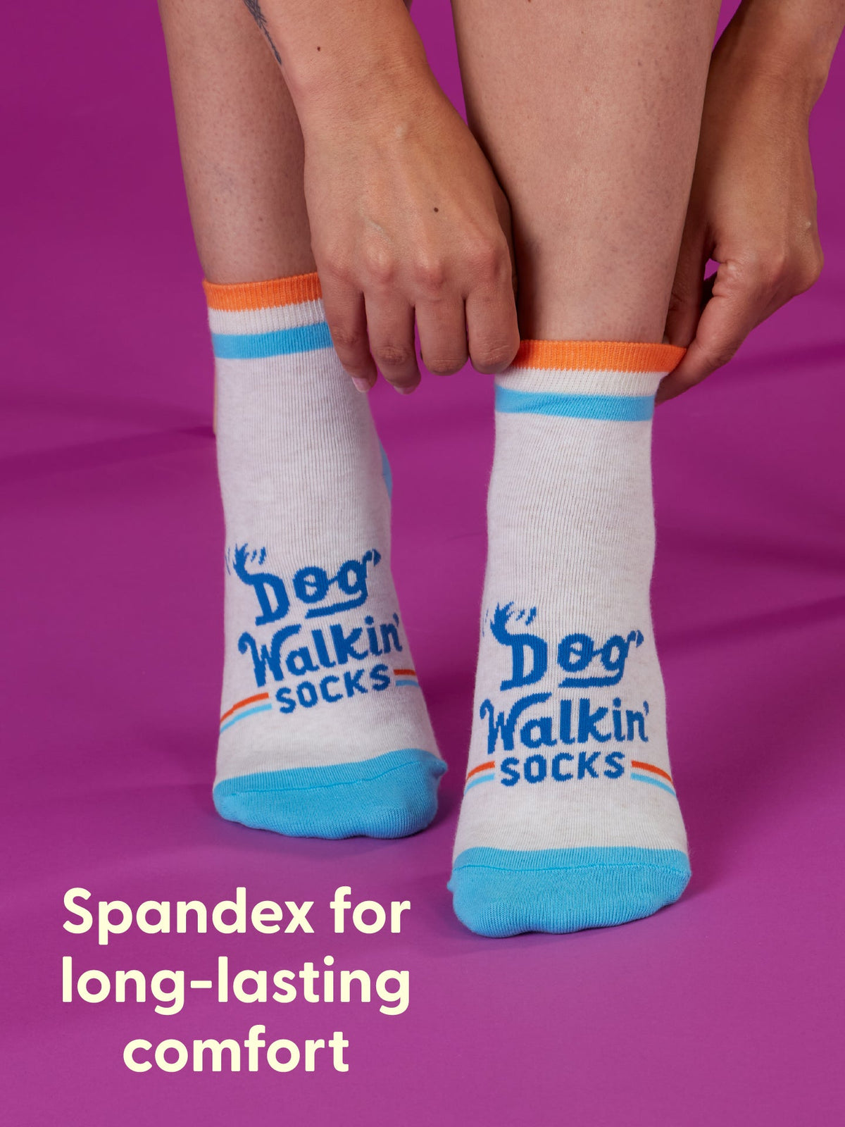 Dog Walkin' Ankle Socks by Blue Q – image 9