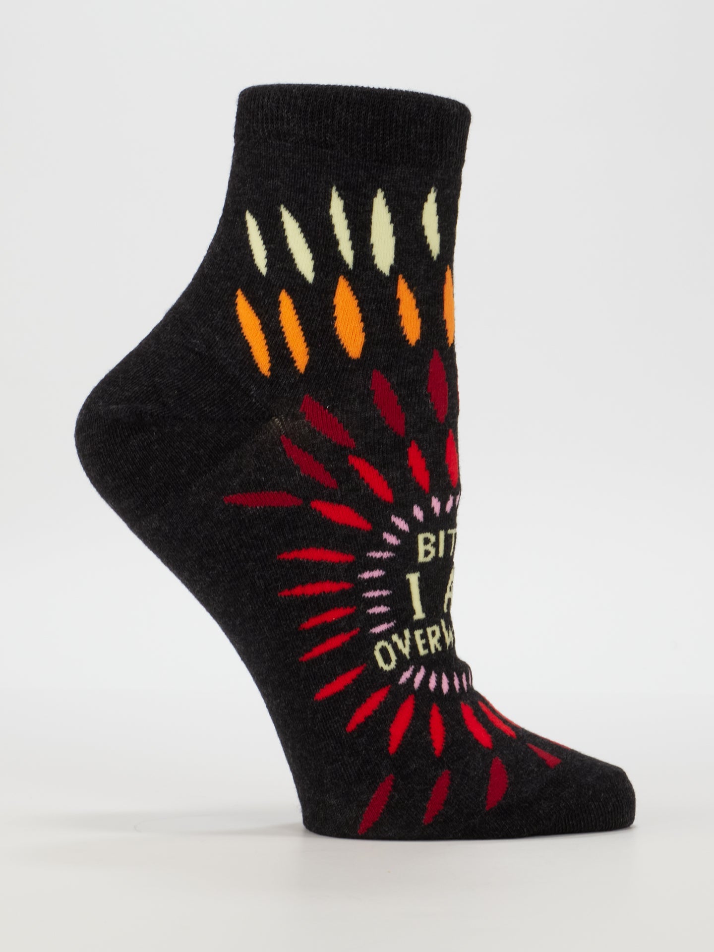 SW693 Bitch I AM Overwhelmed Women's Ankle Socks
