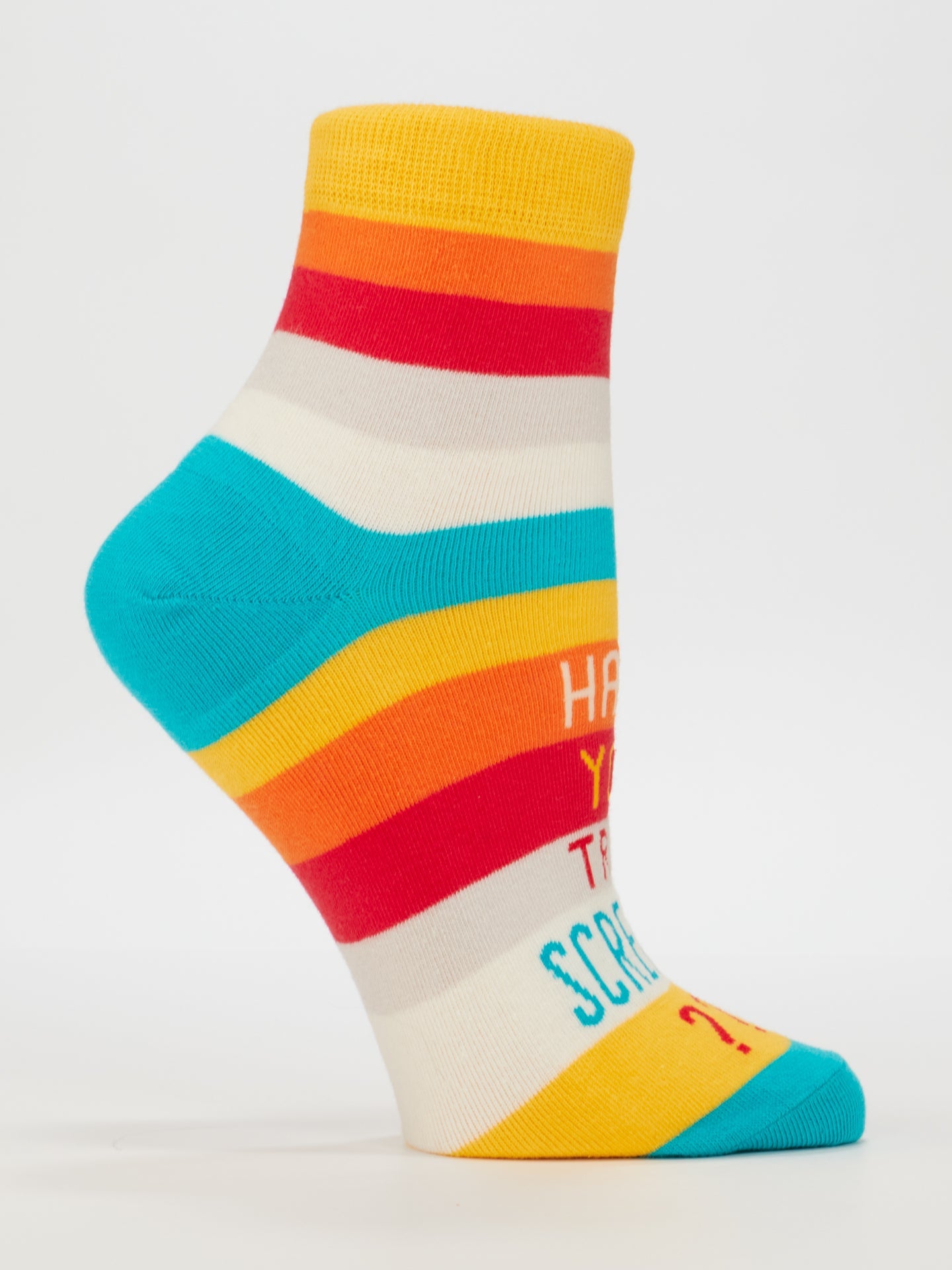 SW695 Have You Tried Screaming??? Women's Ankle Socks