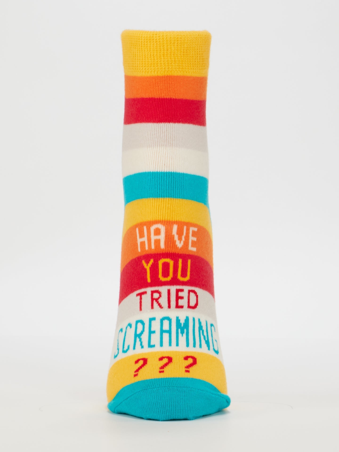 SW695 Have You Tried Screaming??? Women's Ankle Socks