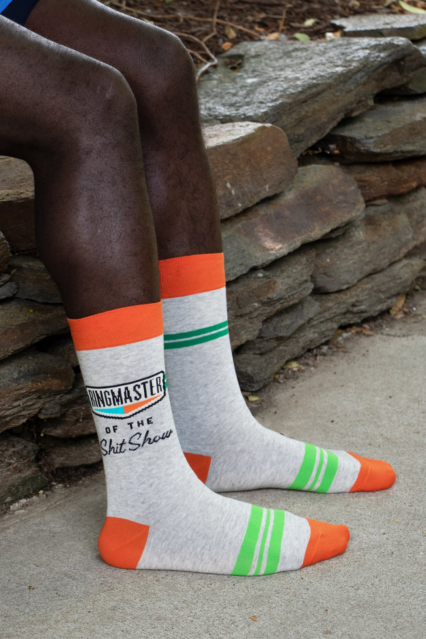 SW838 Ringmaster Shit Show Men's Socks