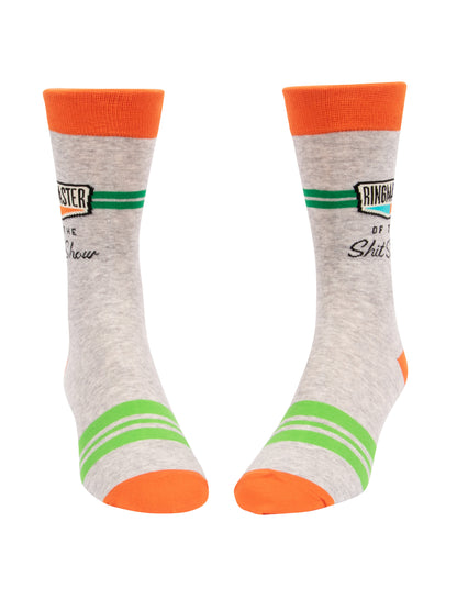SW838 Ringmaster Shit Show Men's Socks