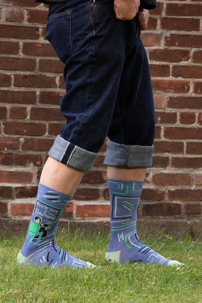 SW861 FuckOff, I'm Gaming Men's Socks