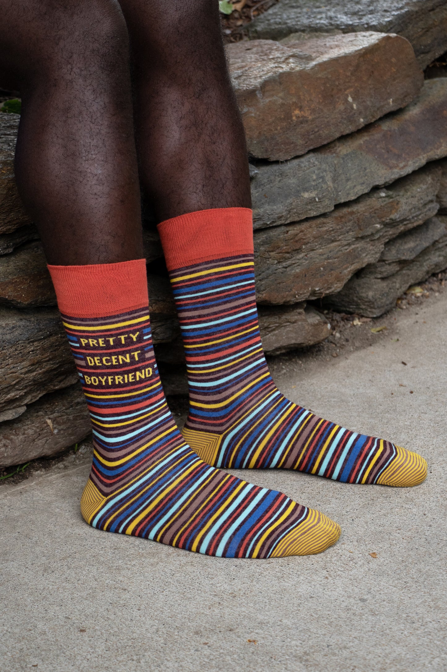 SW864 Pretty Decent Boyfriend Men's Socks