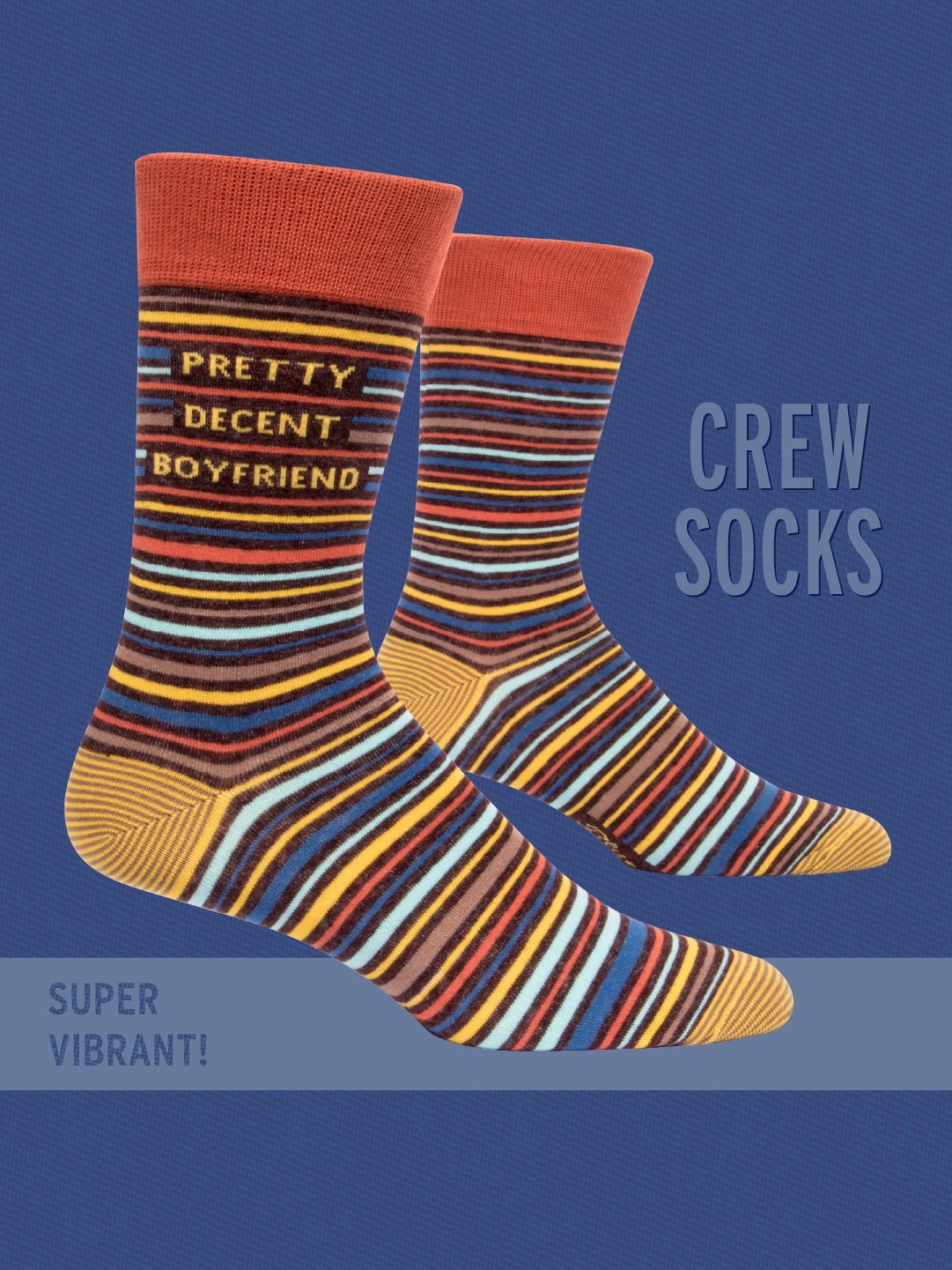 SW864 Pretty Decent Boyfriend Men's Socks