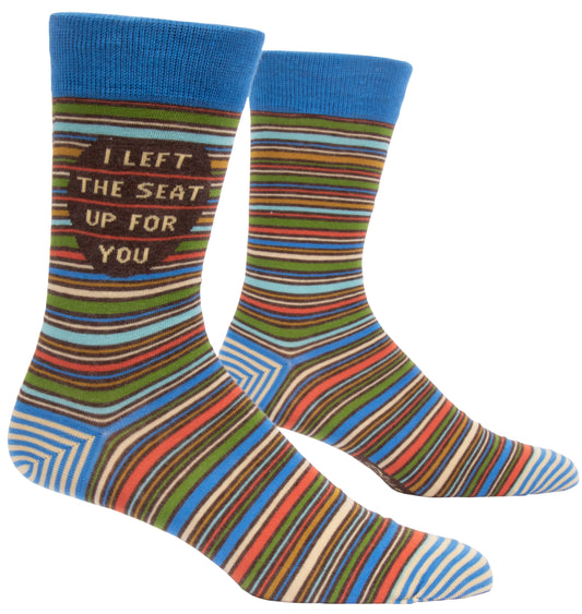 SW865 I Left The Seat Up Men's Socks