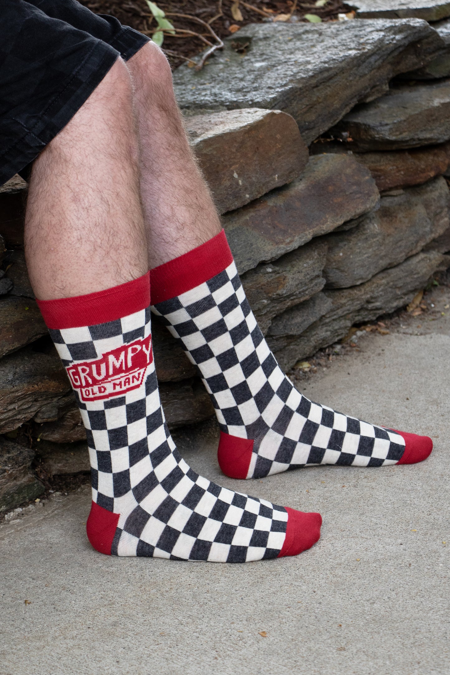 SW869 Grumpy Old Man Men's Socks