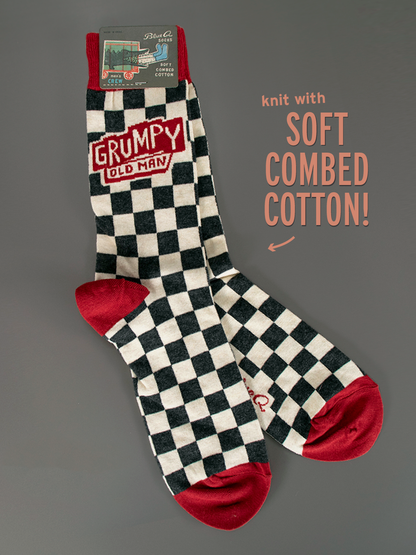 SW869 Grumpy Old Man Men's Socks