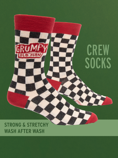 SW869 Grumpy Old Man Men's Socks