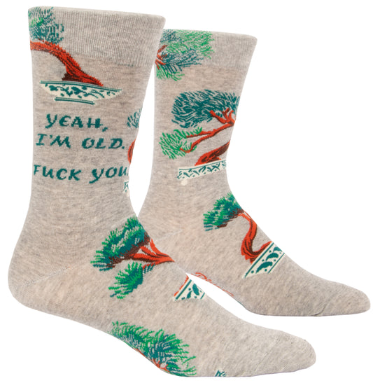 SW872 Yeah, I'm Old Men's Socks