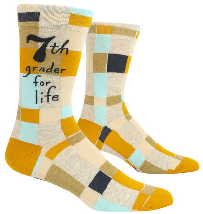 SW884 7th Grader For Life Men's Socks