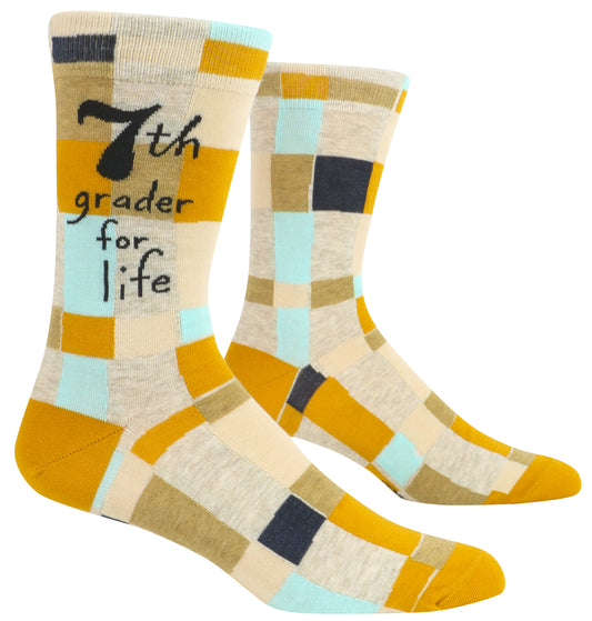 SW884 7th Grader For Life Men's Socks