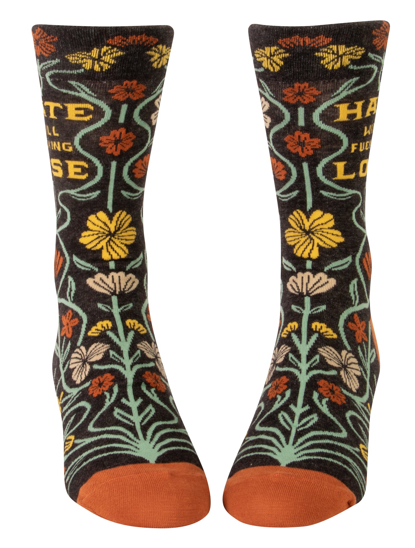 SW890 Hate Will Fucking Lose Men's Socks
