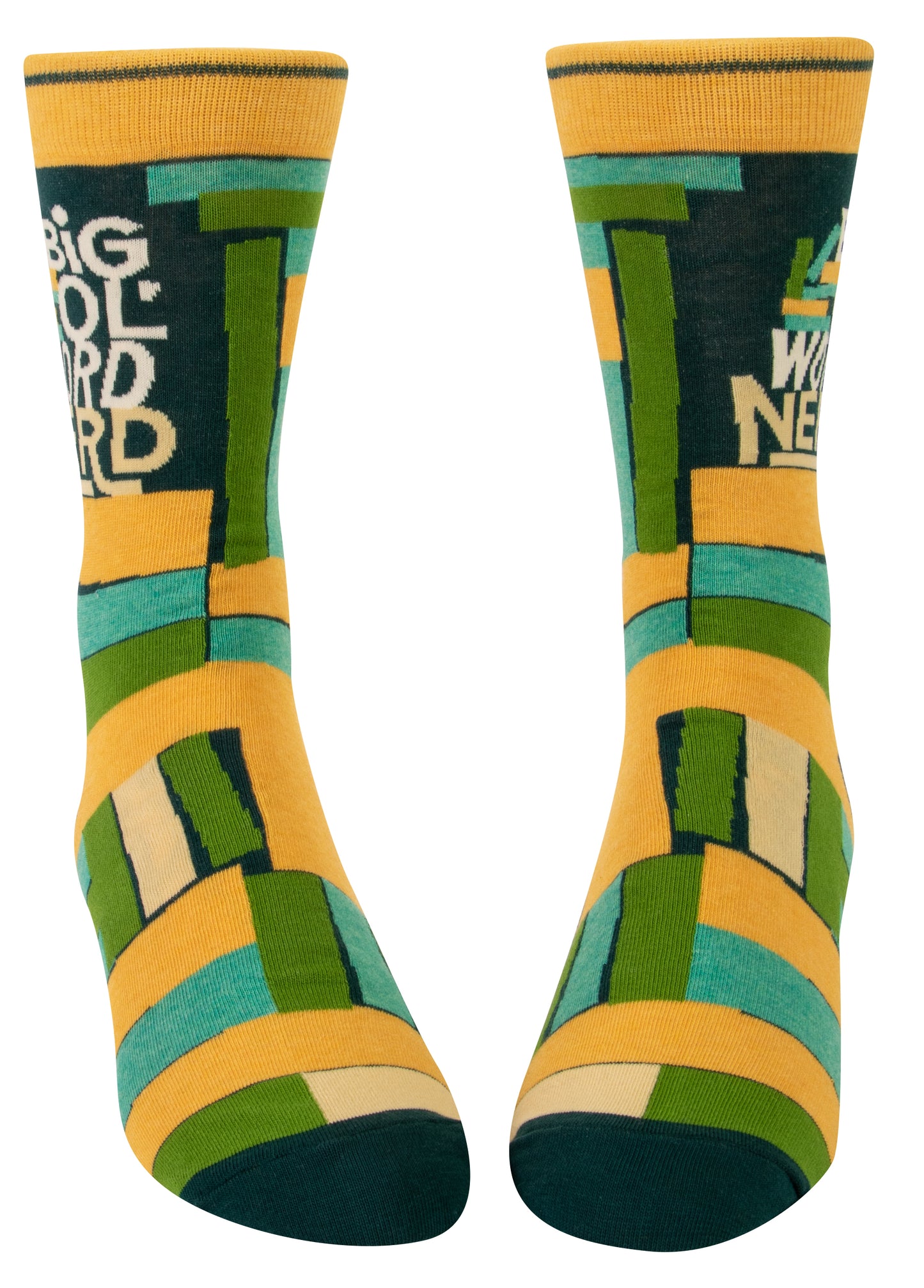 SW899 Big 'Ol World Nerd Men's Socks