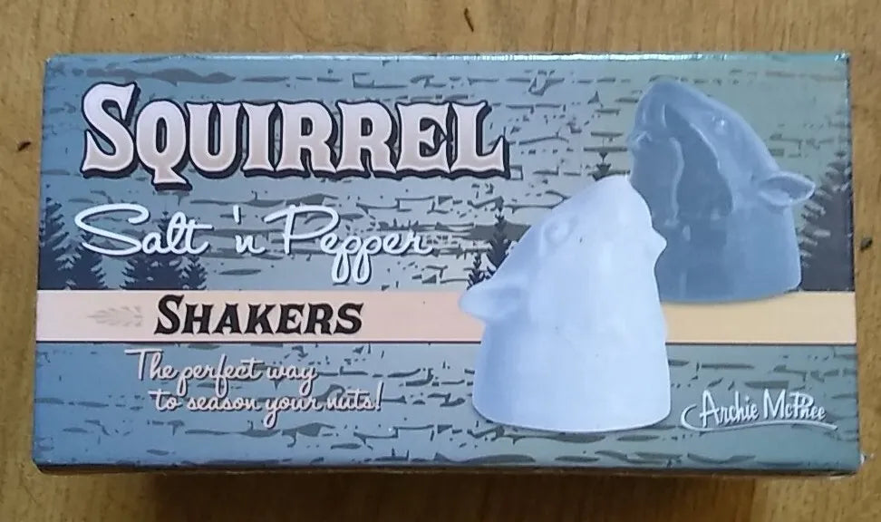 Squirrel Salt and Pepper Shakers