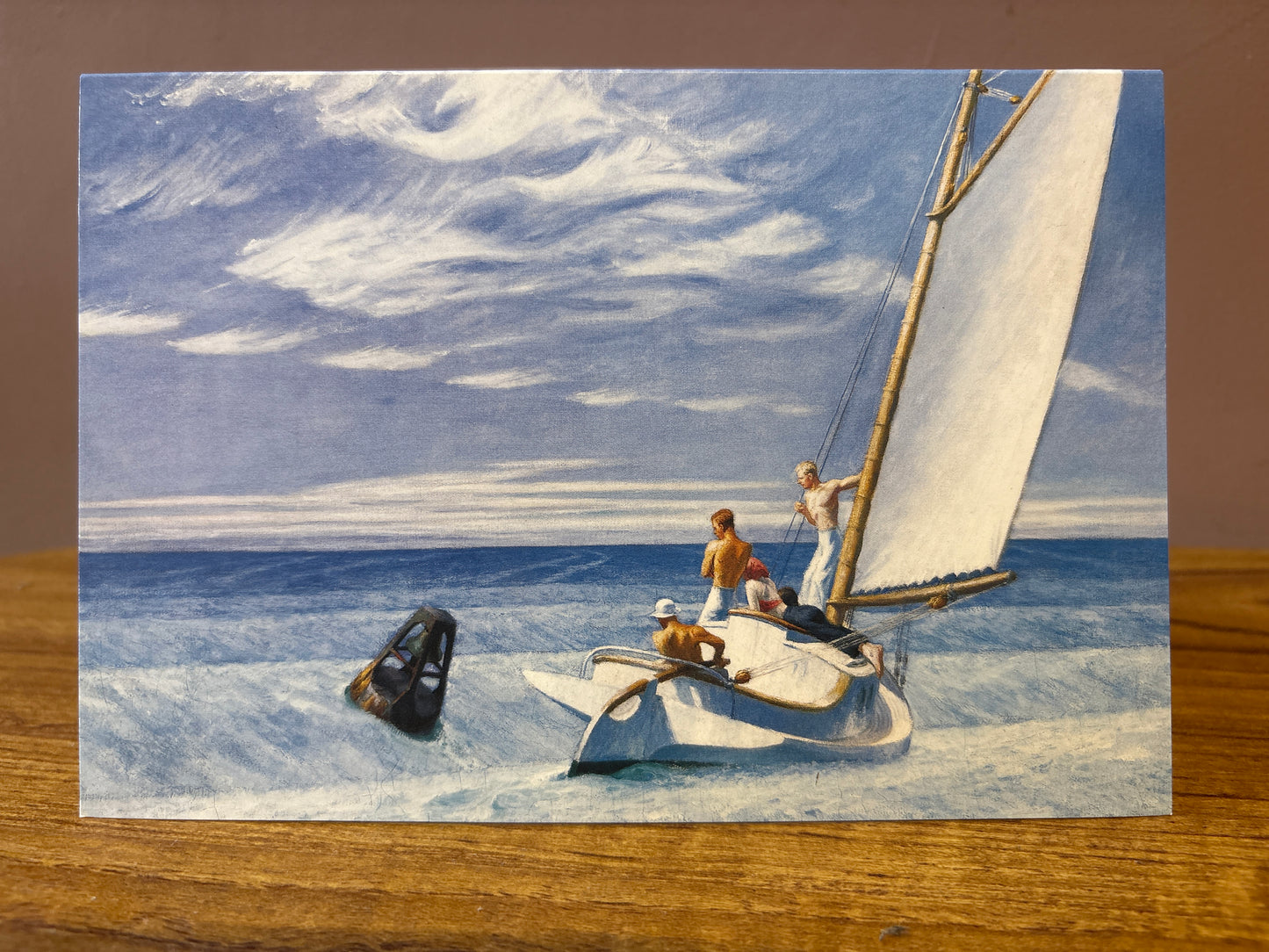 Tushita Card Edward Hopper (1882-1967) Ground Swell, 1939, Seegang, Houle