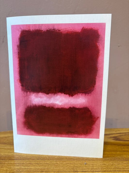 Tushita Card Mark Rothko (1903-1970) Untitled, 1968