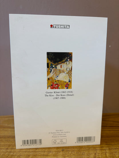 Tushita Card Gustav Klimt (1862-1918) The Kiss - Der Kuss (Detail) (1907-1908)