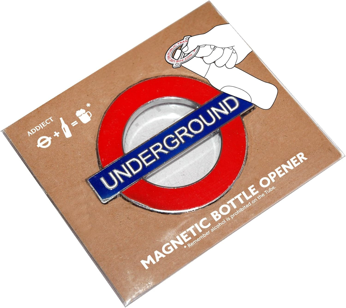 London Underground Bottle Opener