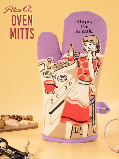 WW120 Oops, I'm Drunk Oven Mitt