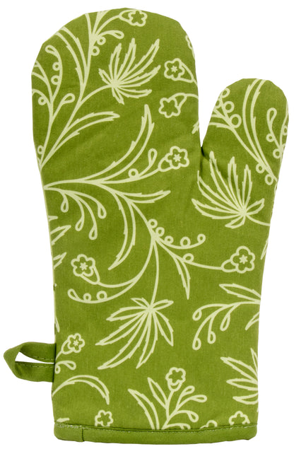 WW126 Food Has Weed In It Oven Mitt