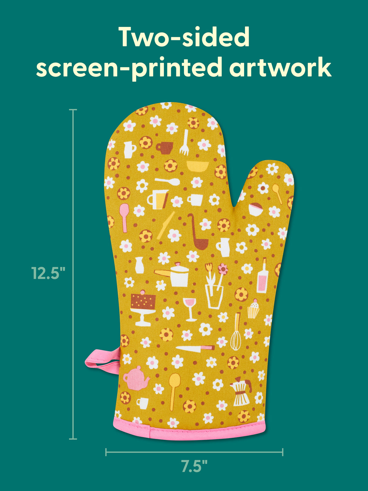 No. I Will Never Want Your Help. Oven Mitt by Blue Q – image 4