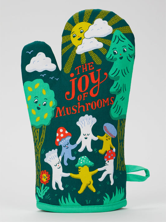 The Joy Of Mushrooms Oven Mitt by Blue Q