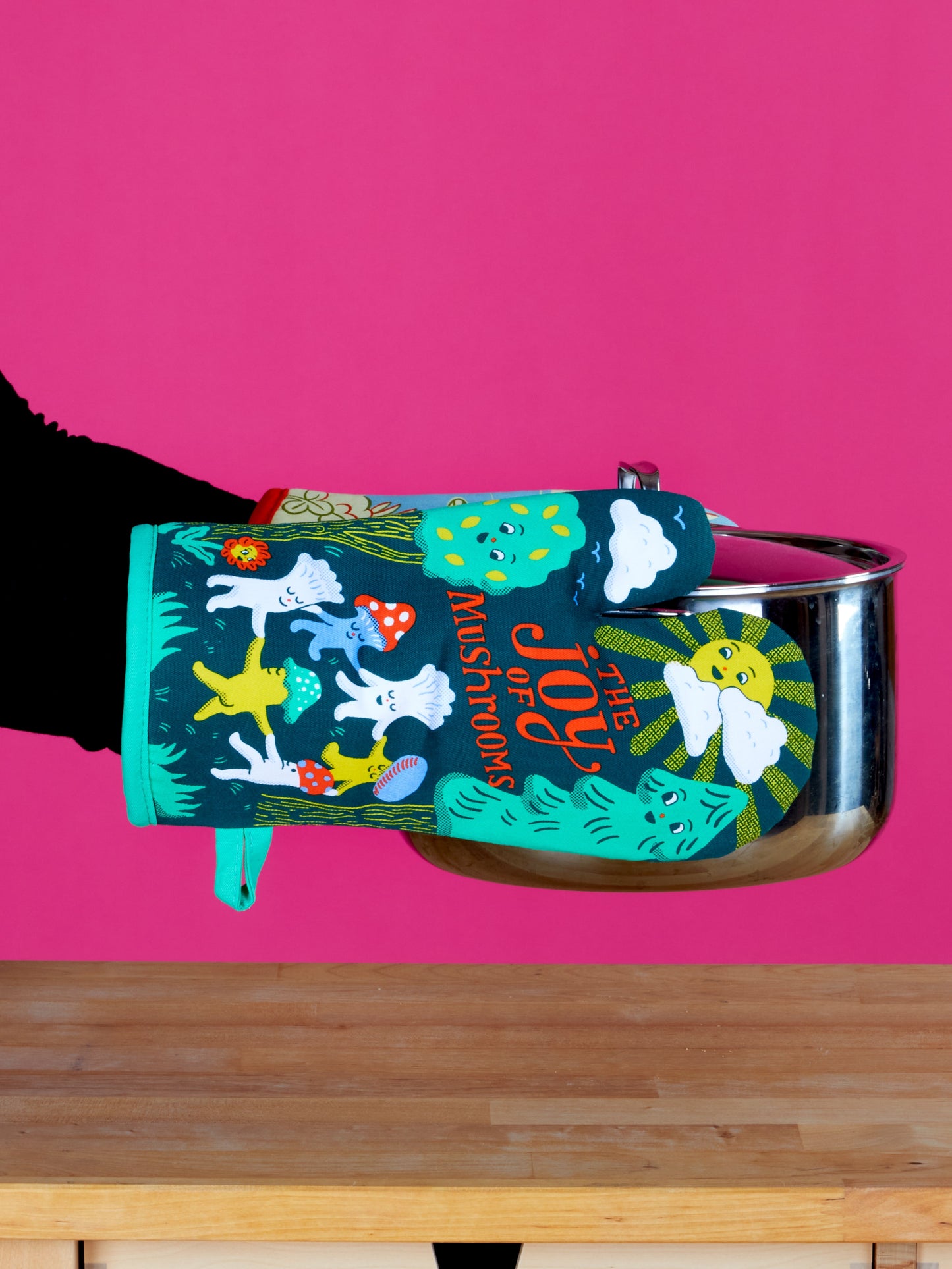 The Joy Of Mushrooms Oven Mitt by Blue Q – image 5