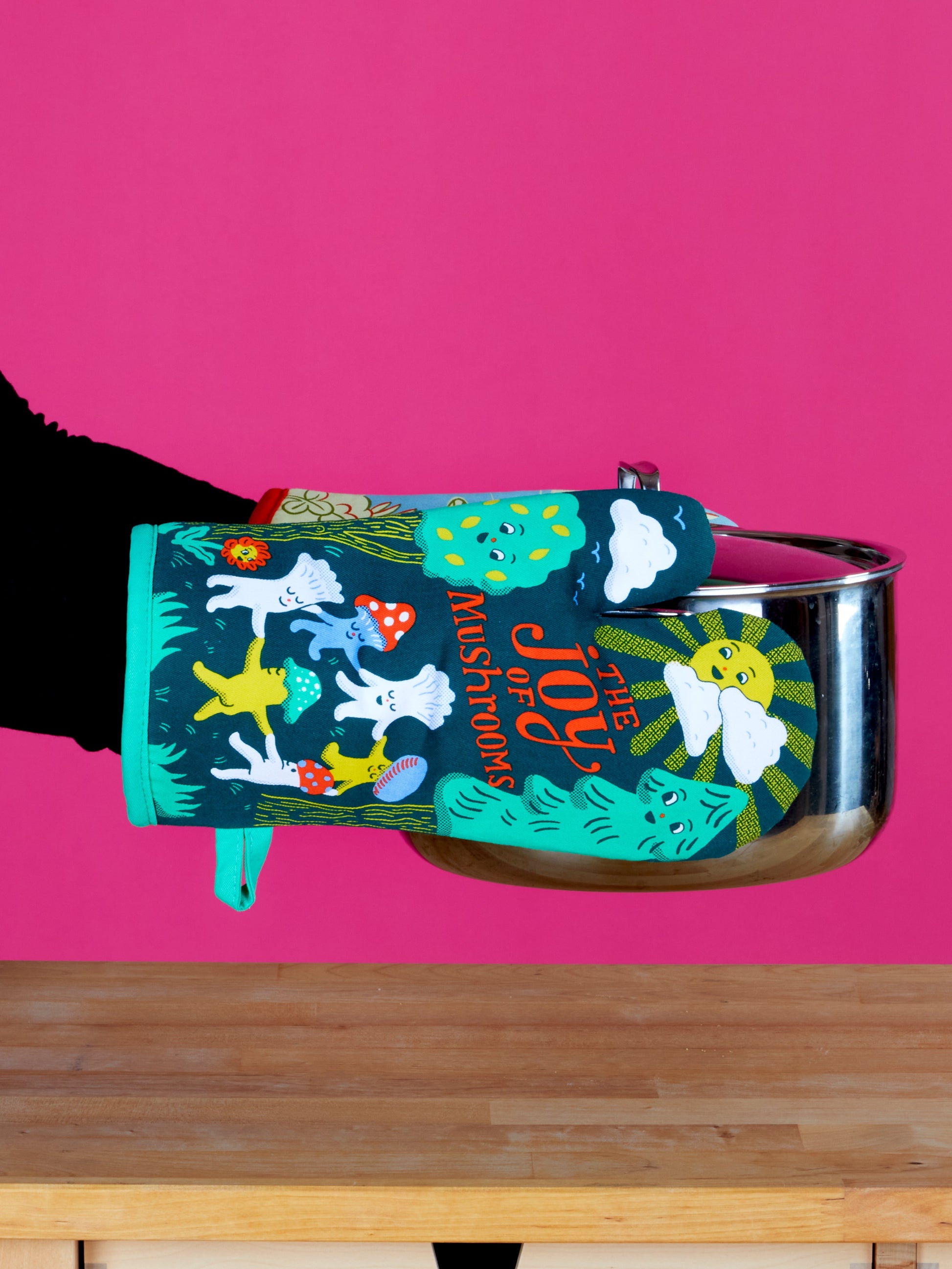 The Joy Of Mushrooms Oven Mitt by Blue Q – image 5