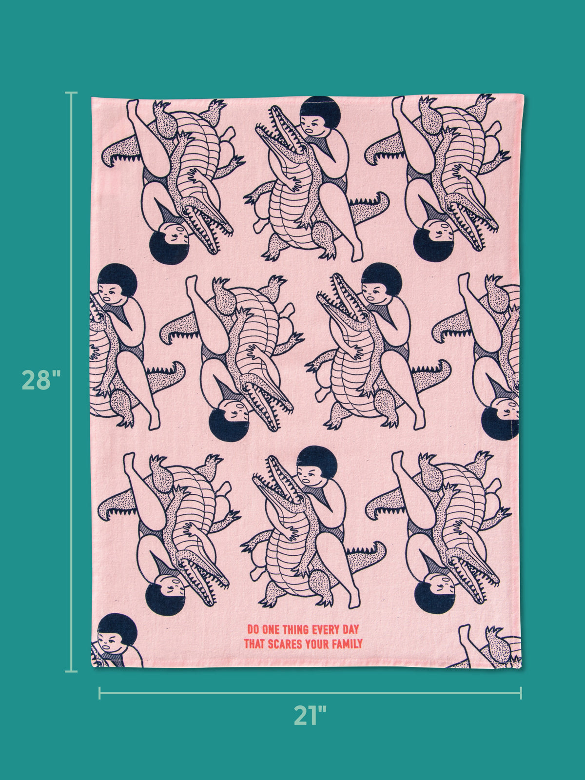 Scares Your Family Dish Towel by Blue Q – image 7