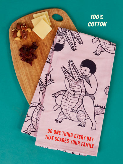Scares Your Family Dish Towel by Blue Q – image 9
